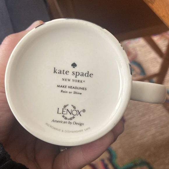 Beautiful Kate Spade Mug Cup by Lenox Make Headlines Rain or Shine - Picture 6 of 7